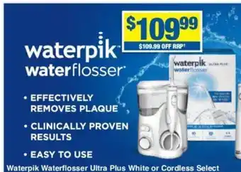 My Chemist waterpik water flosser offer