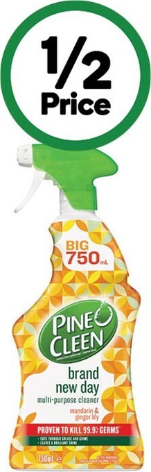 Woolworths Pine o cleen brand new day triggers 750ml offer