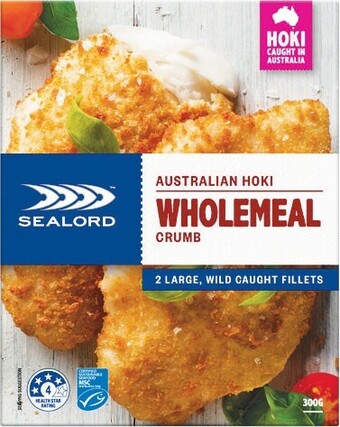Woolworths Sealord australian hoki fillets 280-300g – from the freezer offer