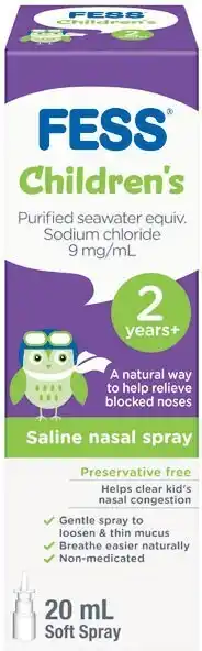 Woolworths Fess children nasal spray 20ml^ offer