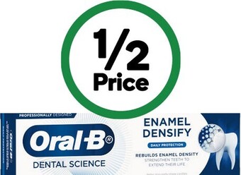 Woolworths Oral-b dental science toothpaste 95g offer