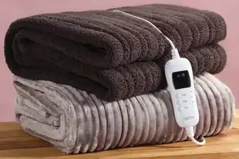 Onkaparinga sherpa heated throw 130x160cm