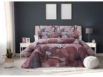 Spotlight Koo poppy quilted velvet coverlet set 220x240cm offer