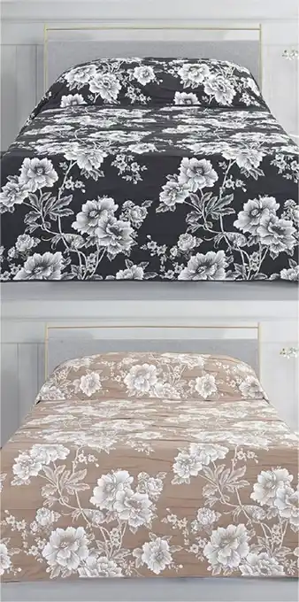 Spotlight La scala rose jacquard bedspread offer