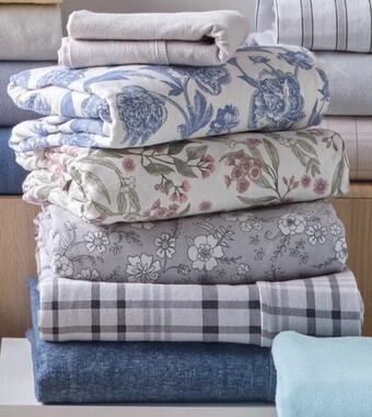 Spotlight Koo flannelette printed sheet sets offer
