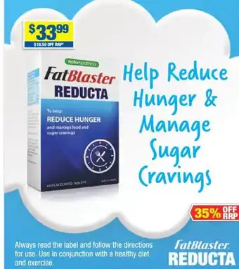My Chemist FatBlaster REDUCTA offer
