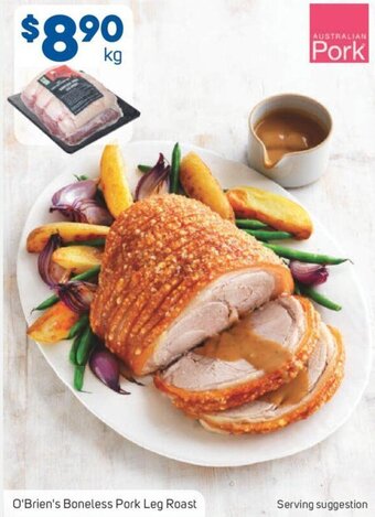 Foodland O'Brien's Boneless Pork Leg Roast offer