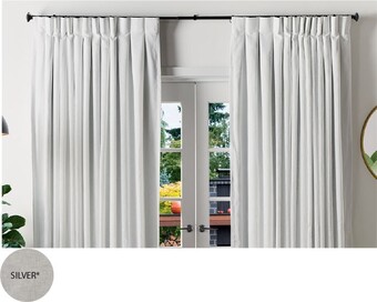 Spotlight Ibiza blockout pinch pleat curtains offer