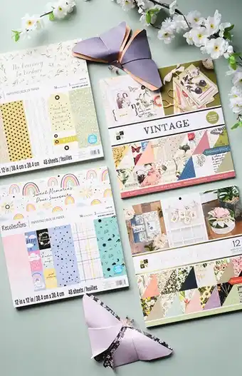 Spotlight Dcwv & recollections paper pads offer