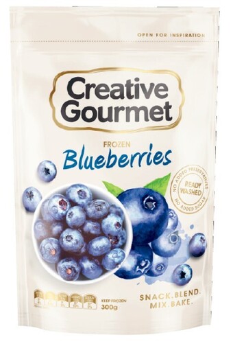 Coles Creative gourmet blueberries 300g offer