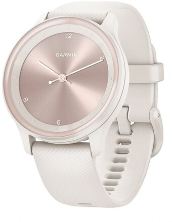 Garmin vivomove sport hybrid smartwatch in ivory