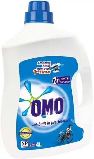 BIG W Omo liquid front & top loader 4l offer