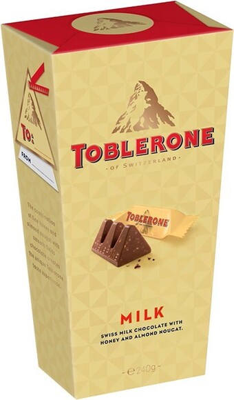 BIG W Toblerone milk gift box 240g offer