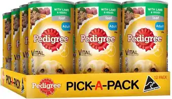 Pedigree wet dog food 12x12kg