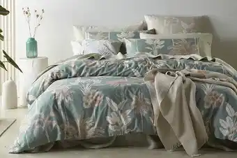 Myer Australian house & garden bermagui palm print quilt cover set^ offer