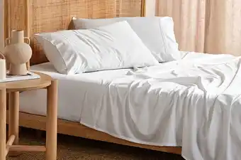 Myer Linen house nara 400tc bamboo cotton sheet set# offer