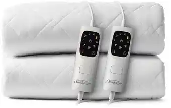 Myer Sunbeam sleep perfect quilted electric blanket offer