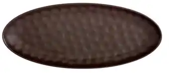 Myer Maxwell & williams gravity oval platter 50x21cm in black offer