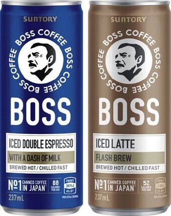 IGA Suntory boss flash brew coffee 237ml selected varieties offer