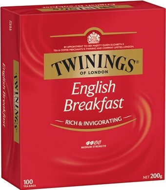IGA Twinings tea bags 80-100 pack selected varieties offer