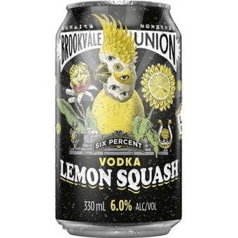 Dan Murphy's Brookvale union vodka lemon squash cans 330ml offer