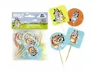 The Party People Shop Cupcake Toppers - Bluey 24 pk offer