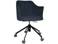 LivingStyles Coogee Commercial Grade Gravity Fabric Gas Lift Office Armchair, Navy / Black offer