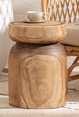 Pillow Talk Kobe wooden stool by m.u.s.e. offer