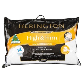 Pillow Talk Gusseted high firm pillow by herington offer