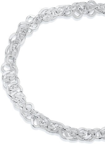 Angus & Coote Sterling silver 19cm rope bracelet offer