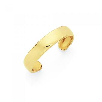 Goldmark 9ct gold plain toe ring offer