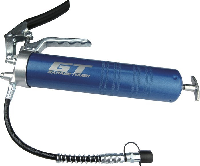 Garage tough pistol/lever type grease gun offer at Autobarn