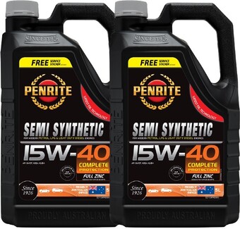 Autobarn Penrite semi synthetic 15w40 5l offer