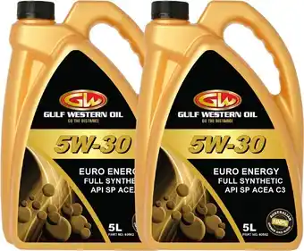 Autobarn Gulf western oil euro energy 5w30 5l offer