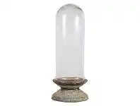 LivingStyles Ollioules Glass Dome on Iron Pedestal, Large offer