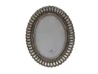 LivingStyles Fanned Resin Oval Photo Frame, 5x7" offer