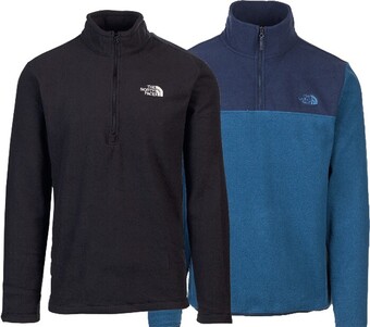 Anaconda The north face men’s tka glacier quarter zip fleece offer
