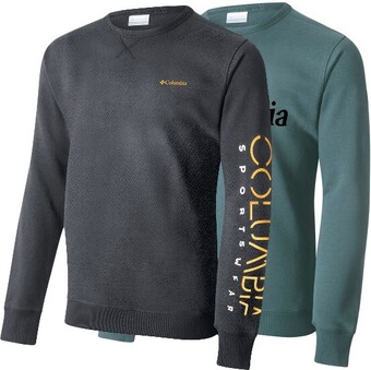 Anaconda Columbia men’s logo fleece crew offer