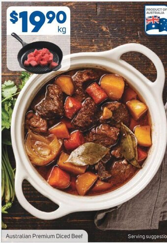Foodland Australian Premium Diced Beef offer