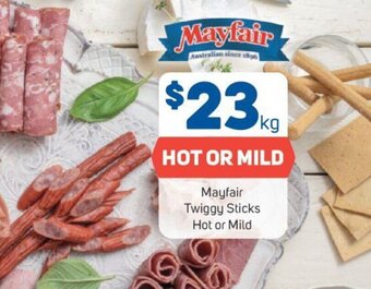Foodland Mayfair Twiggy Sticks Hot or Mild offer