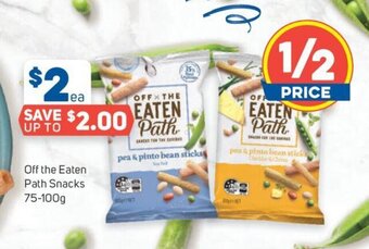 Foodland Off the Eaten Path Snacks 75-100g offer