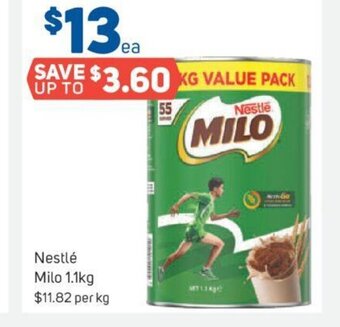 Foodland Nestlé Milo 1.1kg offer