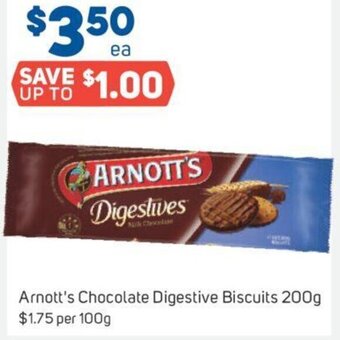 Foodland Arnott's Chocolate Digestive Biscuits 200g offer