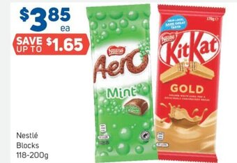 Foodland Nestlé Blocks 118-200g offer