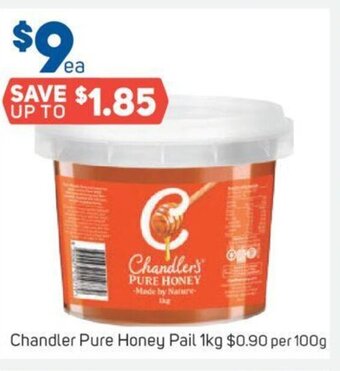 Foodland Chandler Pure Honey Pail 1kg offer