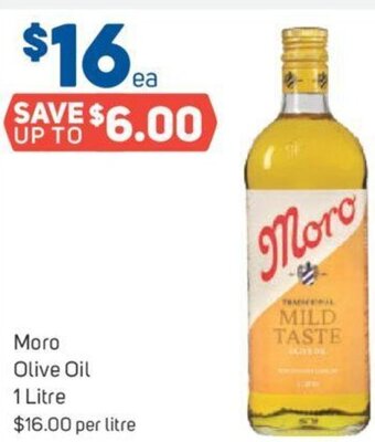 Foodland Moro Olive Oil 1 Litre offer