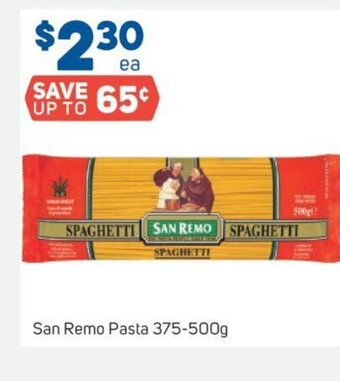 Foodland San Remo Pasta 375-500g offer