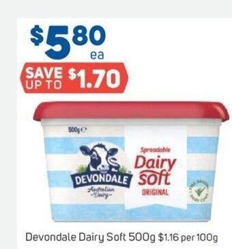 Foodland Devondale Dairy Soft 500g offer