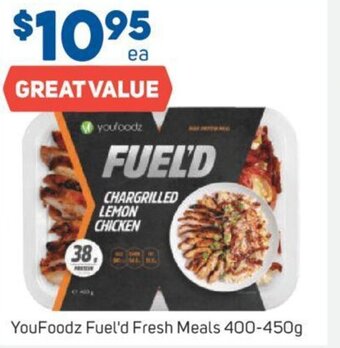 Foodland YouFoodz Fuel'd Fresh Meals 400-450g offer