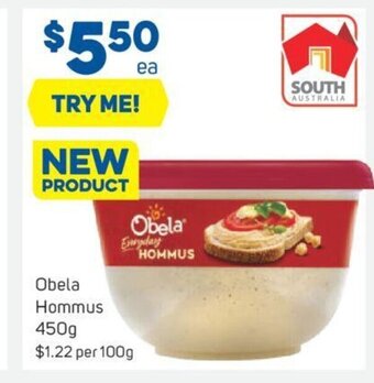 Foodland Obela Hommus 450g offer